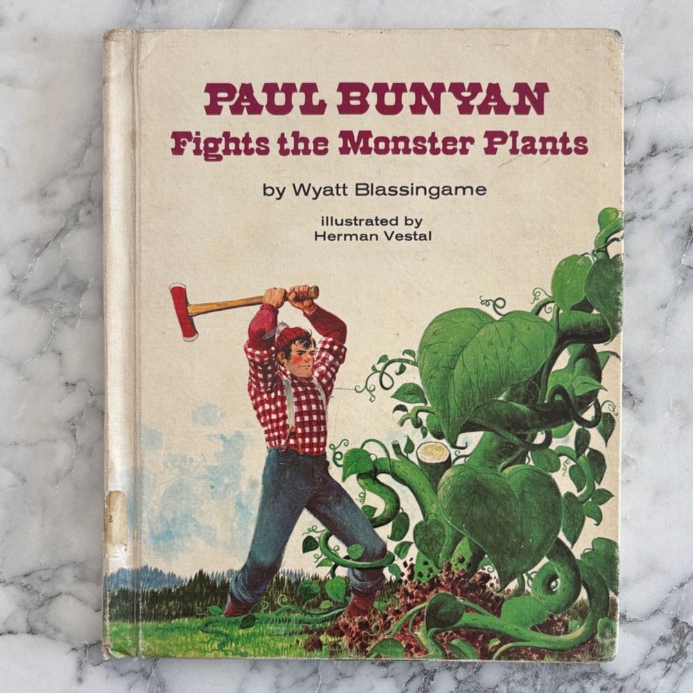 Vintage Paul Bunyan Fights the Monster Plants, 1974